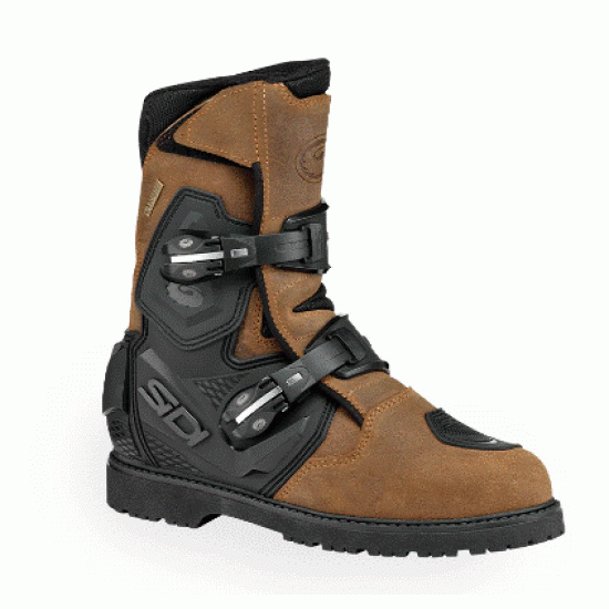 Мото боти SIDI MID ADVENTURE 2 GORE-TEX TABACCO – водоустойчиви туристически обувки за мотористи