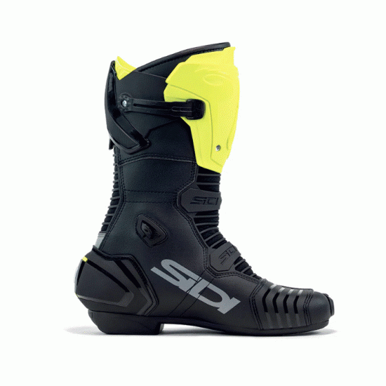 Мото ботуши SIDI MAG-1 BLACK/YELLOW – състезателни, ултралеки и регулируеми