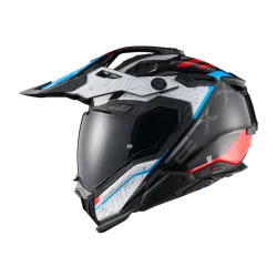 Адвенчър каска NEXX X.WED3 FURKA RED/BLUE