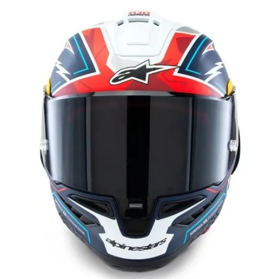 Каска ALPINESTARS Supertech R10 Acosta Replica -24 с карбонова конструкция и 220° видимост