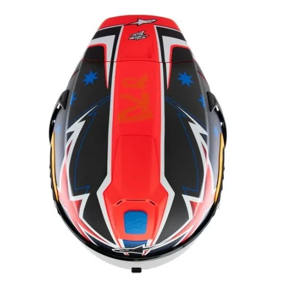 Каска Alpinestars Supertech R10 Miller Replica 24 карбонова с FIM и MotoGP технологии