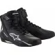 Мото боти ALPINESTARS FASTER-4 BLK/WHT с микрофибърна конструкция и TPR защита