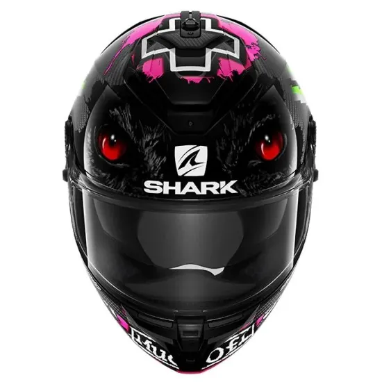 Каска SHARK SPARTAN GT Carbon Redding Red с карбонова структура и спортен дизайн
