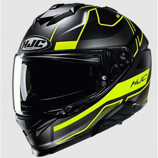 Каска HJC i71 Iorix Neon Yellow