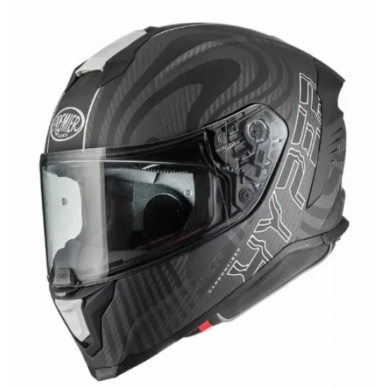 PREMIER Hyper Carbon PS 8 – лека карбонова каска с Pinlock и вентилация