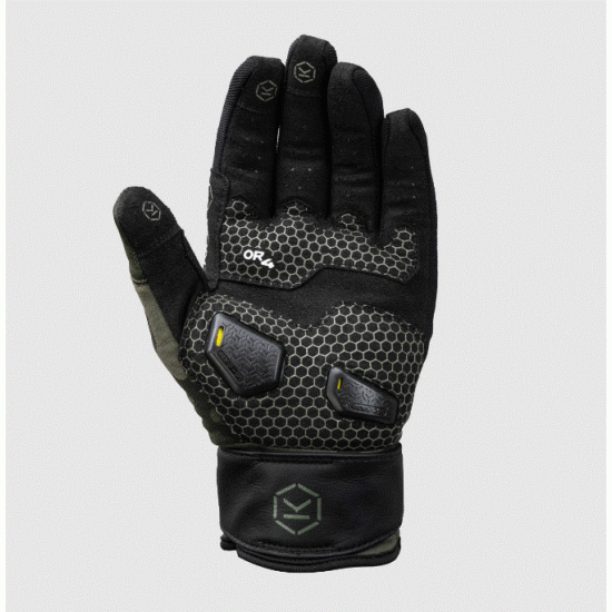 Ръкавици KNOX ORSA TEXTILE OR4 GREEN – камуфлажен дизайн, защита и комфорт
