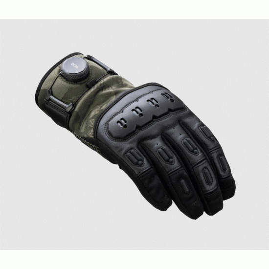 Ръкавици KNOX ORSA TEXTILE OR4 GREEN – камуфлажен дизайн, защита и комфорт