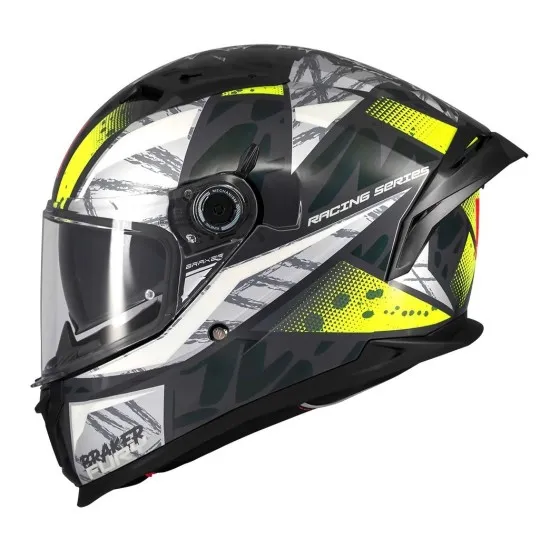 MT BRAKER SV FURY C6 – пълнолицева каска с вградени слънчеви очила и спортен дизайн