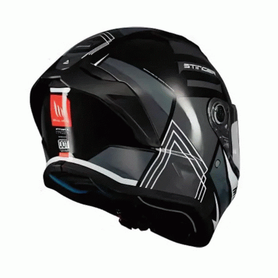 Мото каска MT Stinger 2 Tron B12 – пълнолицева каска Hydra Motto