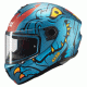 AXXIS Draken S Dinotoon C7 – моторна каска с графика динозаври