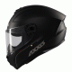 AXXIS Draken S Solid A11 Matt Black – пълнофейс мото каска с вентилация и матиран завършек