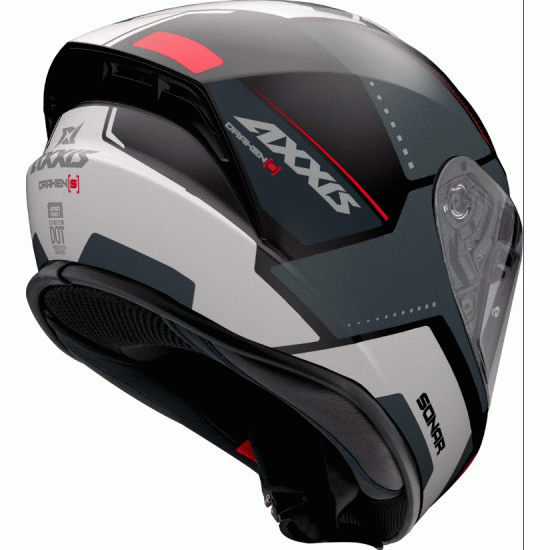 AXXIS DRAKEN S SONAR B5 – пълнофейс каска с спортен дизайн и ECE 22.06