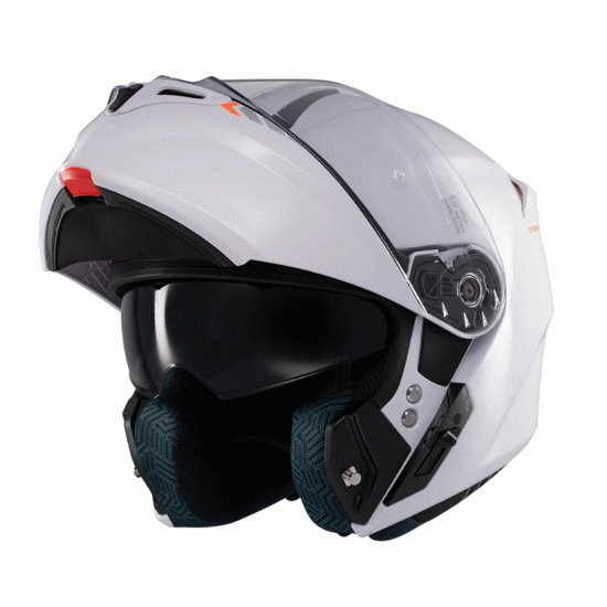 AXXIS Storm S SV Solid A0 – модулна каска с двойна хомологация и слънчев визьор