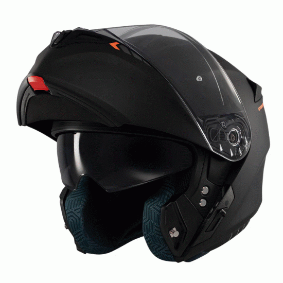 AXXIS Storm S SV Solid A1 Matt – модулна мото каска с P/J хомологация