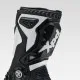 Спортни мото ботуши XPD XP6-S BLACK/WHITE с твърда защита и състезателен дизайн