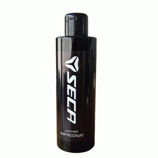 Импрегниращ препарат за кожа SECA LEATHER IMPREGNATOR – хидрофобна формула със сребърни частици