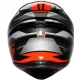 Мото каска AGV K1 S Fastlap Black/Grey/Red – пълнолицева каска Hydra Motto