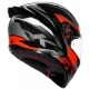 Мото каска AGV K1 S Fastlap Black/Grey/Red – пълнолицева каска Hydra Motto