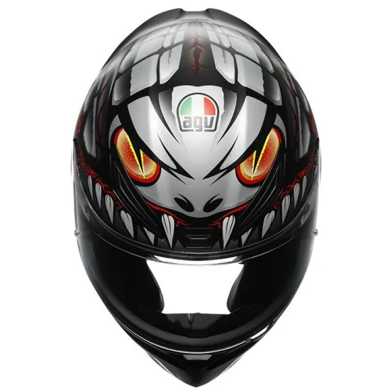 AGV K1 S E2206 FASTLAP – мото каска с Pinlock и вграден слънчев визьор