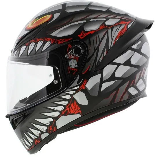 AGV K1 S E2206 FASTLAP – мото каска с Pinlock и вграден слънчев визьор