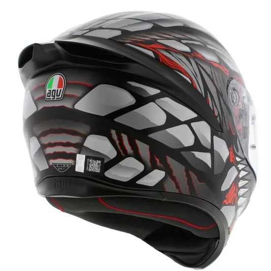 AGV K1 S E2206 FASTLAP – мото каска с Pinlock и вграден слънчев визьор