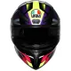 AGV K1 S E2206 FASTLAP BLACK/PURPLE/PINK – мото каска с Pinlock и слънчев визьор