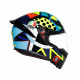 Мото каска AGV K1 S ROSSI WINTER TEST 2020 – графика на Валентино Роси, спортен черен дизайн