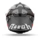 AIROH SPARK 2 DART RED – мото каска с слънчев визьор и Pinlock 70