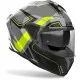 AIROH SPARK 2 DART YELLOW – каска с вентилация, слънчев визьор и Pinlock 70