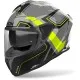 AIROH SPARK 2 DART YELLOW – каска с вентилация, слънчев визьор и Pinlock 70