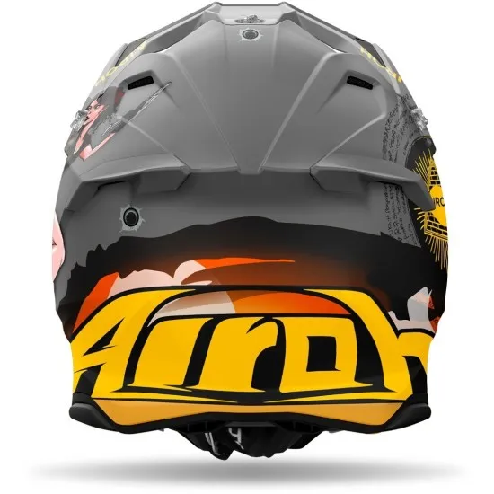 AIROH TWIST 3 ADVENTURE – мотокрос каска с ASN и AEFR, съвместима с Bluetooth