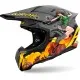 AIROH TWIST 3 ADVENTURE – мотокрос каска с ASN и AEFR, съвместима с Bluetooth
