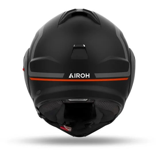 Каска Airoh Mathisse II Genius Orange Matt – модулярна каска 2 в 1 с ASN система и Pinlock 120 XLT