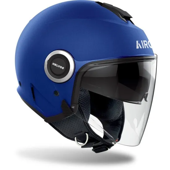Каска за скутер Airoh Helyos Blue Matt – безопасност и комфорт Hydra Motto