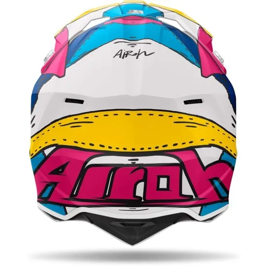 AIROH WRAAAP PAINT – мотокрос каска с HRT черупка и уникален дизайн Paint