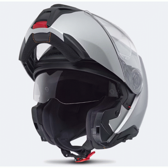 Модулна каска SCHUBERTH CONCEPT Silver с ECE-R 22.06 сертификация