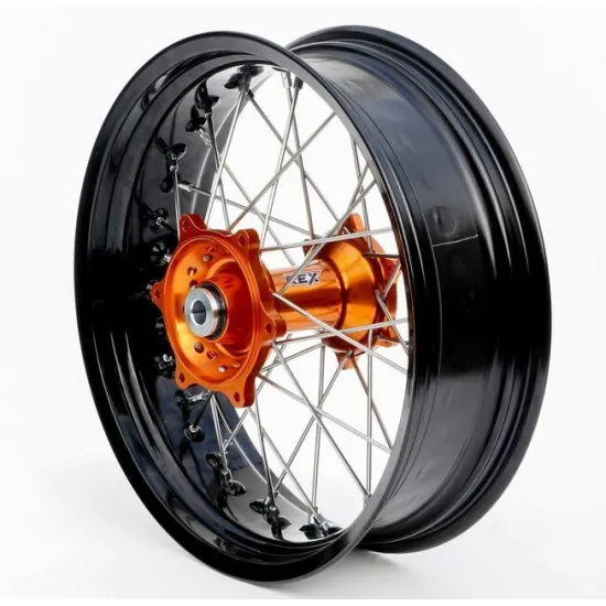 Джанта RFX Race SM Complete Rear Wheel 17x5.00 (Orange) KTM Husqvarna – Excel Rim, CNC главина, Koyo лагери
