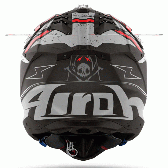 AIROH AVIATOR 3 BURNOUT MATT – офроуд каска с AMS2 защита и хидратираща система