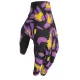 THOR SPORTMODE Cheetah Yellow/Purple – ярки мотокрос ръкавици с Clarino® длан