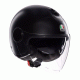 AGV ETERES MONO BLACK MATT – отворена каска за градско каране, сертифицирана по ECE 22.06