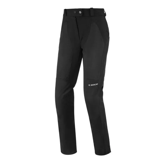 SECA Superlite Lady Black – дамски мото панталон в черен цвят