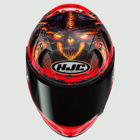 Каска HJC RPHA 12 Diablo Blizzard MC1 – премиум мото каска Hydra Motto