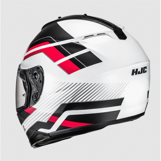 Каска HJC C70N BELIS MC1SF – пълнофейс каска с прозрачен визьор и слънчев щит