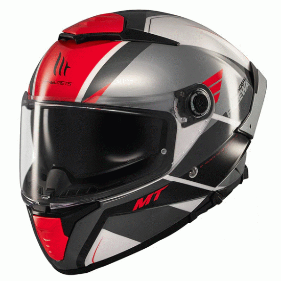 MT Thunder 4 SV Freeway A5 Gloss – интегрална каска с визьор и Bluetooth