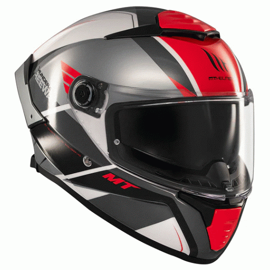 MT Thunder 4 SV Freeway A5 Gloss – интегрална каска с визьор и Bluetooth