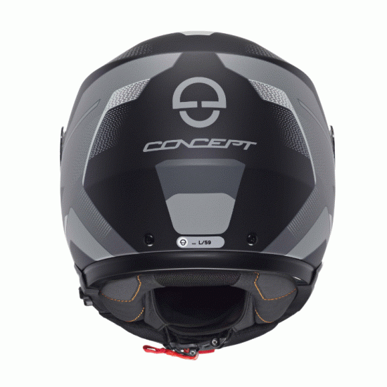 Модулна каска SCHUBERTH CONCEPT TRACER ANTHRACITE – антрацит с Bluetooth съвместимост