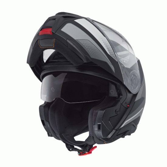 Модулна каска SCHUBERTH CONCEPT TRACER ANTHRACITE – антрацит с Bluetooth съвместимост