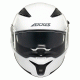 AXXIS Panther SV White Gloss – бяла моторна каска с визьор и Bluetooth възможности