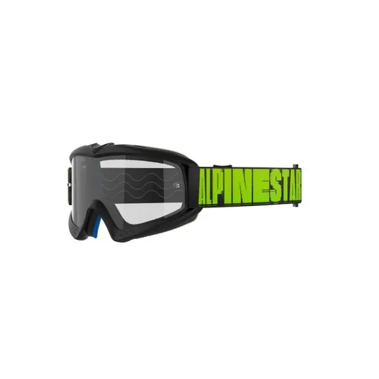 Детски мотокрос очила Alpinestars Vision Youth Hollow Charcoal Fluo Yellow