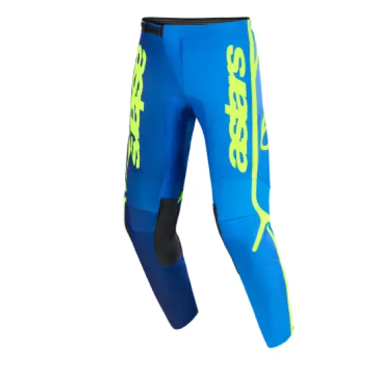 Мотокрос брич Alpinestars Fluid Apex Blue/Yellow 30 – лек и здрав панталон за MX